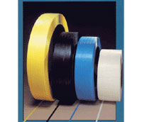 5/8", Hand grade, strapping, polypropylene, black, 16x6, 6000, 820