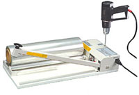 Shrink Wrap System - 13" I-Bar Sealer with Heat Gun and 500