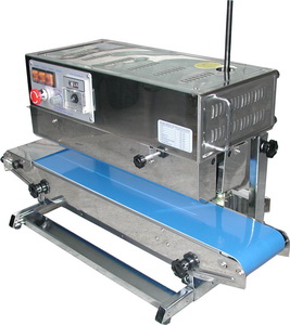 Band Sealer - Stainless Vertical Band Sealer (Left to Right)