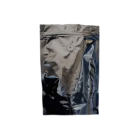 Foil Bags - Stand Up Foil Pouches Black 2lb. + Zip And Valve